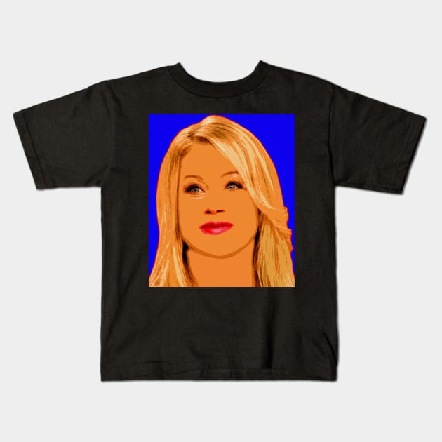 christina applegate Kids T-Shirt by oryan80